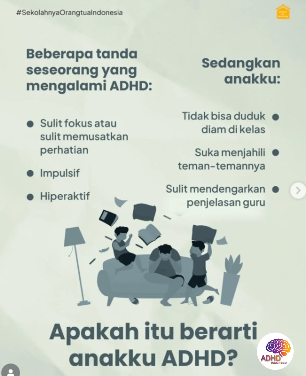 Ciri dan Gejala ADHD pada Anak Usia Dini di Kabupaten Gresik