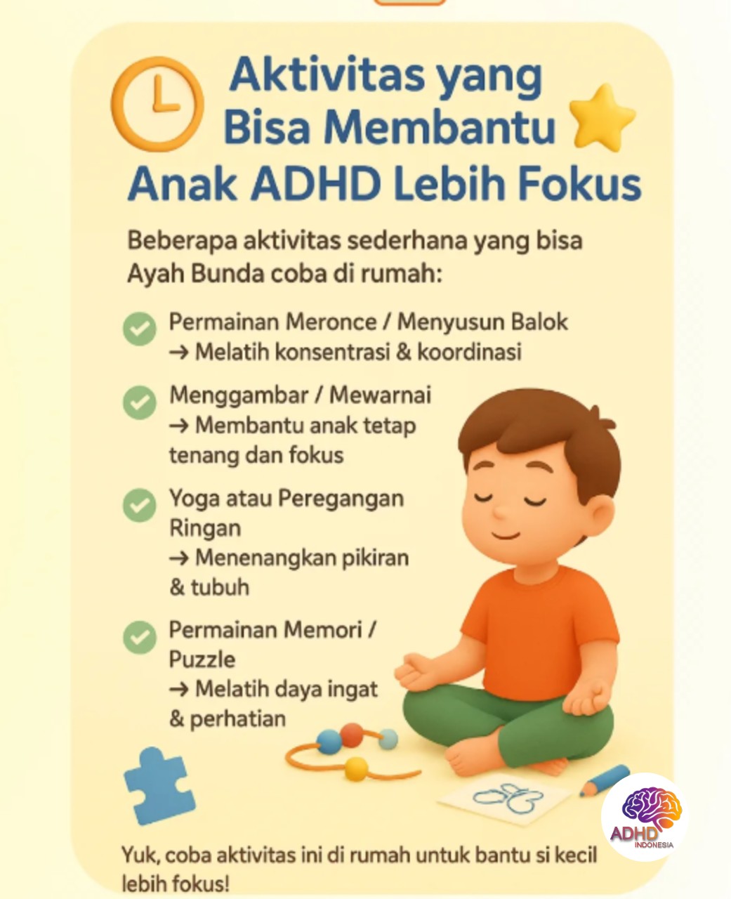 Pendekatan Edukatif yang Tepat untuk Anak ADHD di Kabupaten Gresik